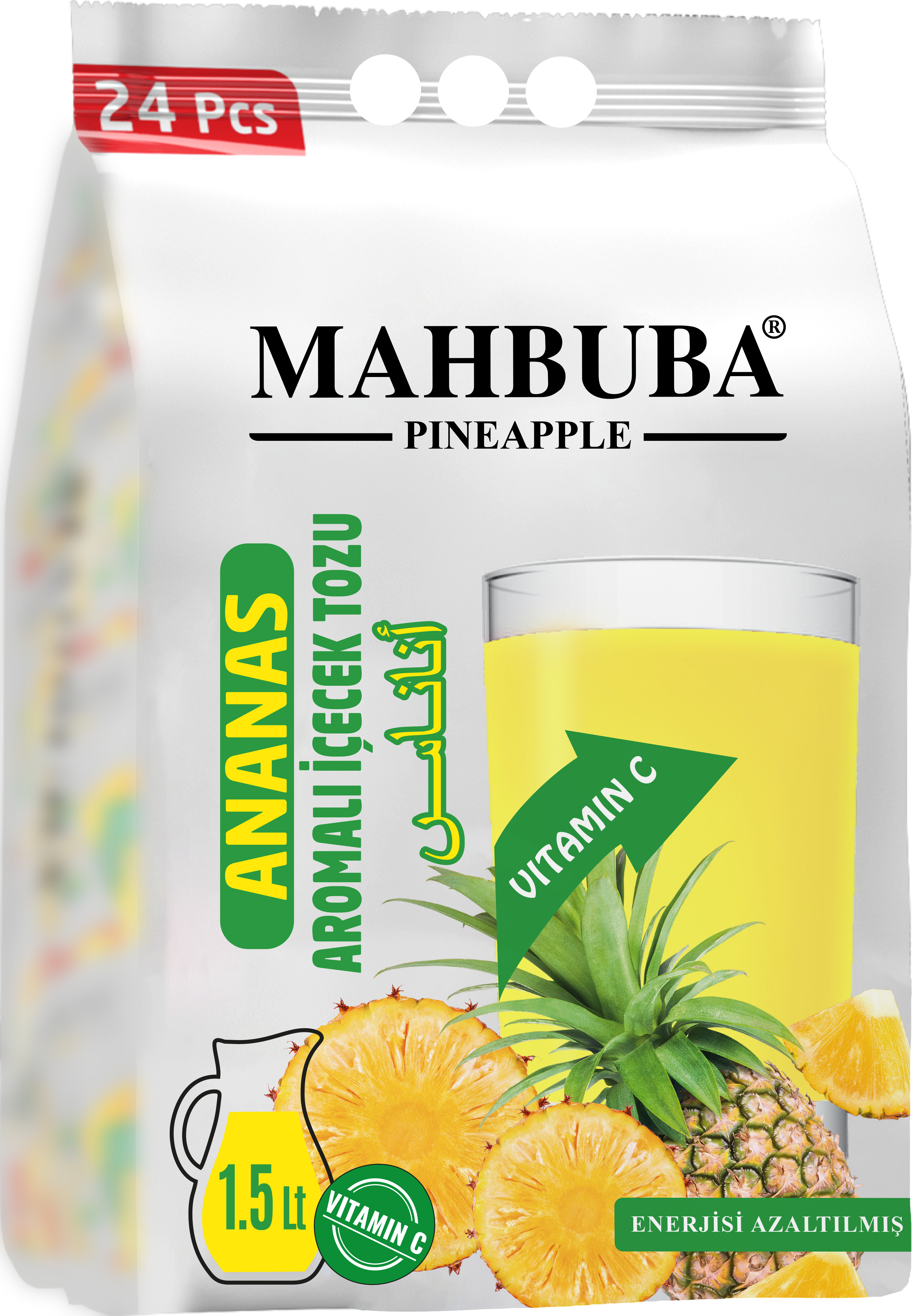 Pineapple Flavoured Powder Juice