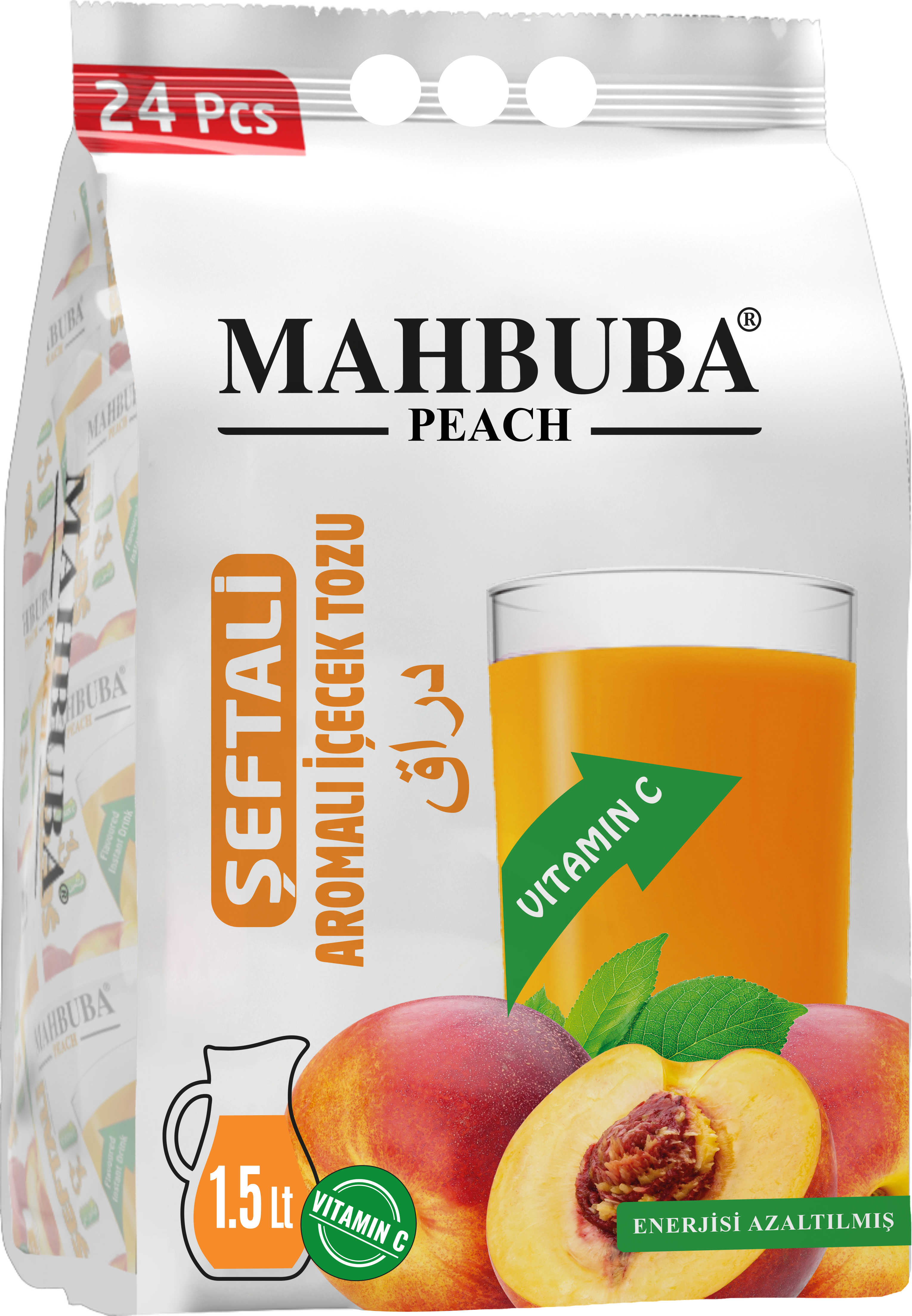 Peach Flavoured Powder Juice