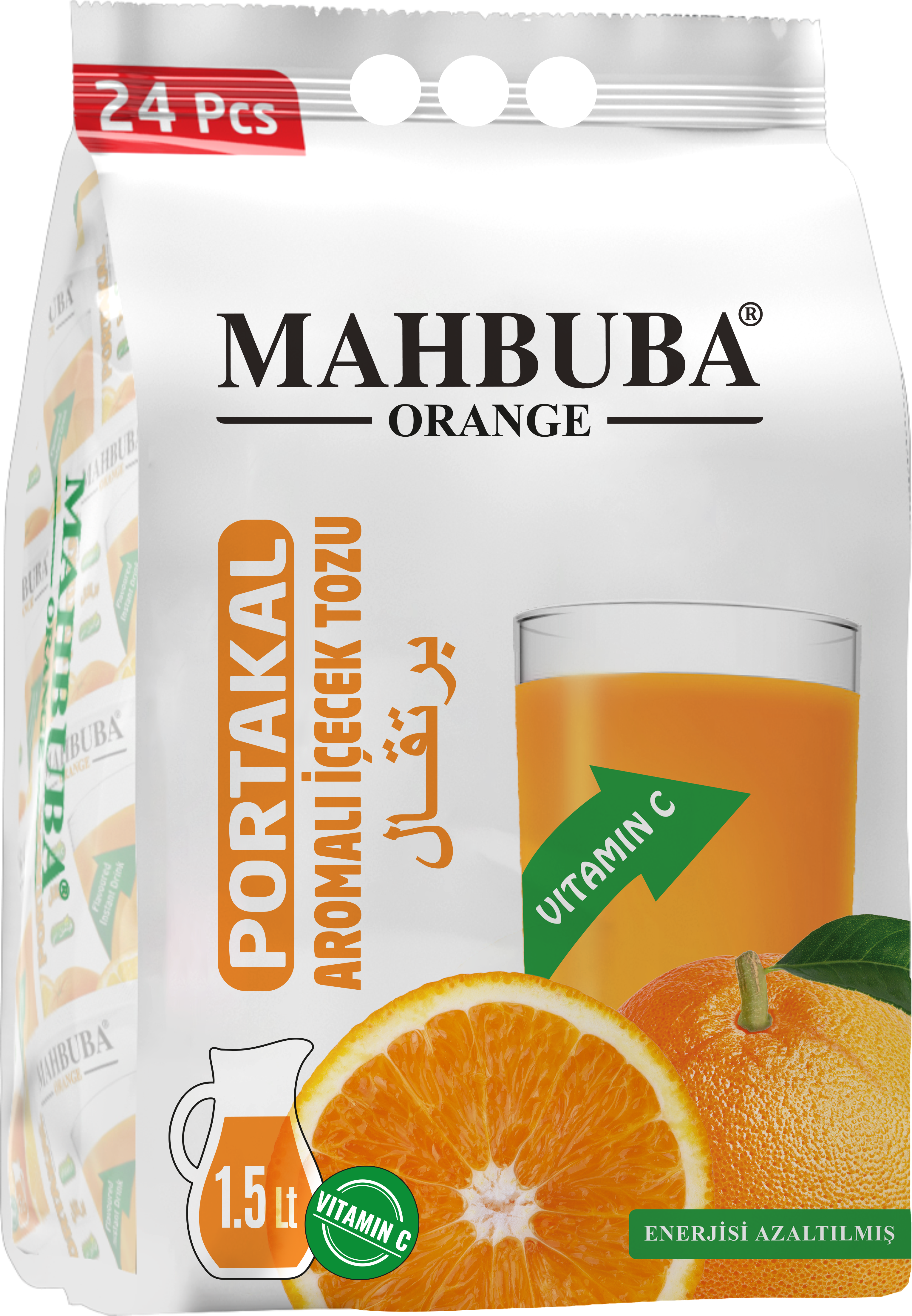 Orange Flavoured Powder Juice
